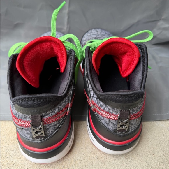 Nike LeBron NXXT Gen Zoom Basketball Shoes Black/Red Neon Green Men’s Size 8 - Picture 5 of 7